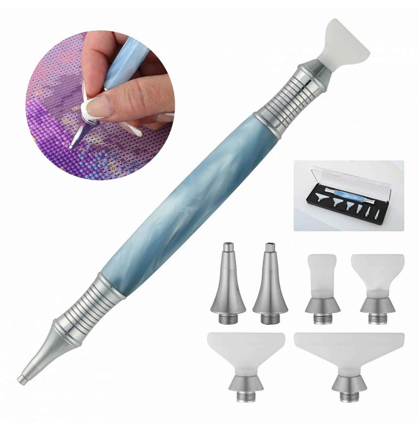 Interchangeable Diamond Painting Tool Kit Turning Fee