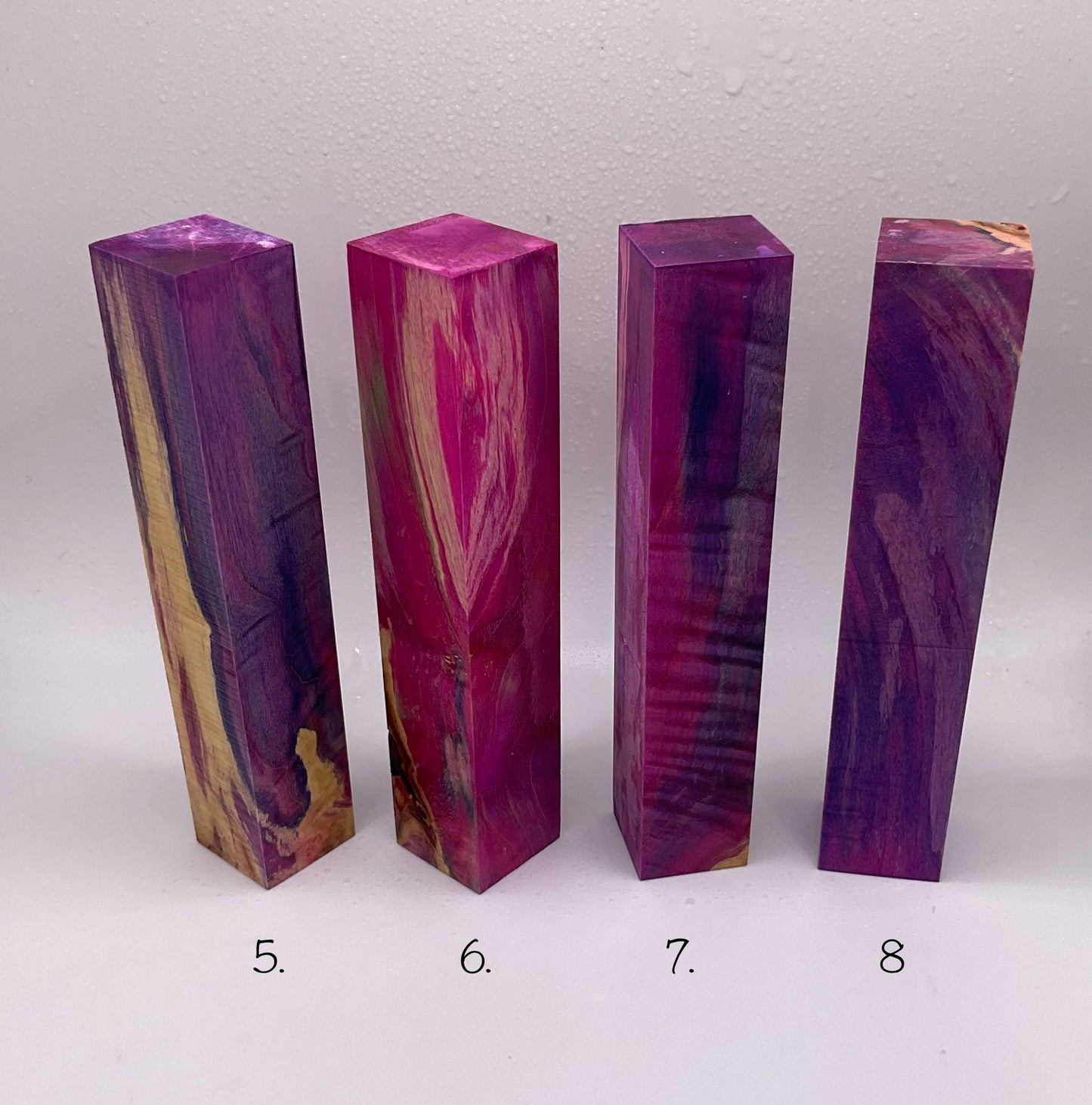 Dyed Wood