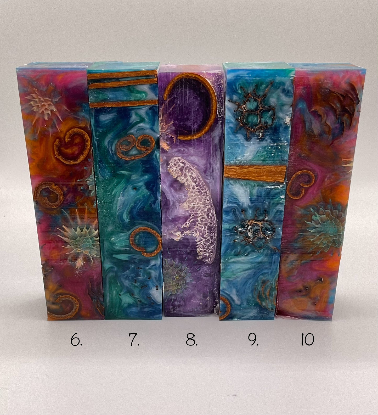 Miniatura de sirena del océano de 4 pulgadas