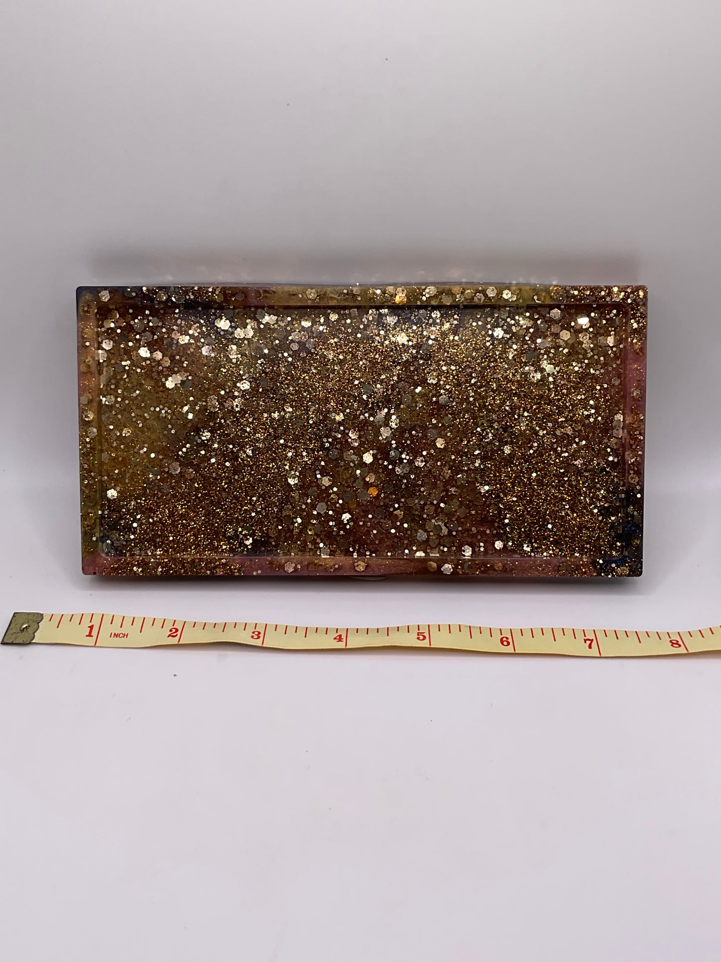 Dragon Scales Rectangle Trinket Tray 132 (7 X 3.5 inches)
