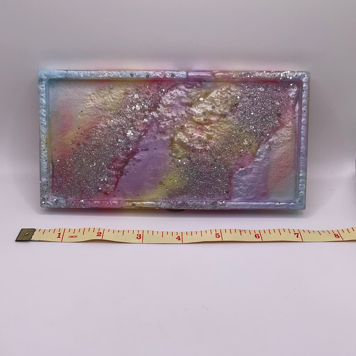 Magical Unicorn Rectangle Trinket Tray 204 (7X3.5inches)