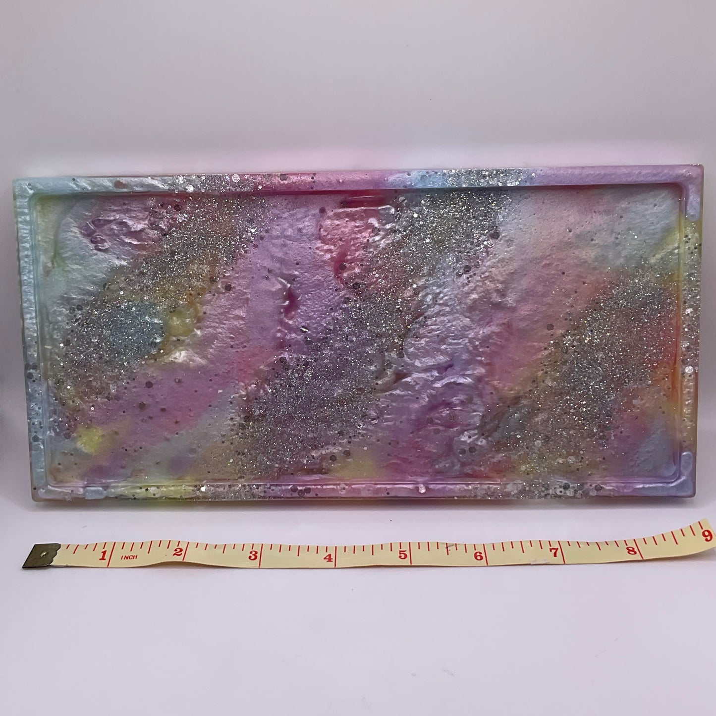 Magical Unicorn Rectangle Trinket Tray 208 (9X4 inches)