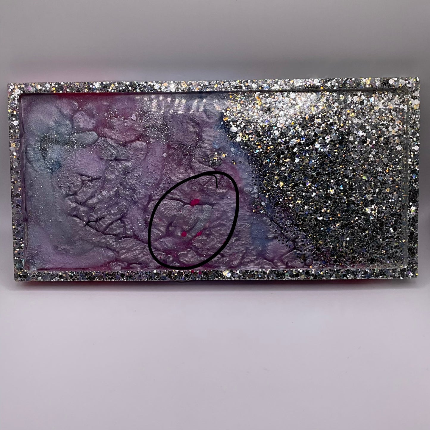 Imperfection Collection Rectangle Trinket Tray 238 (9X4 inches)