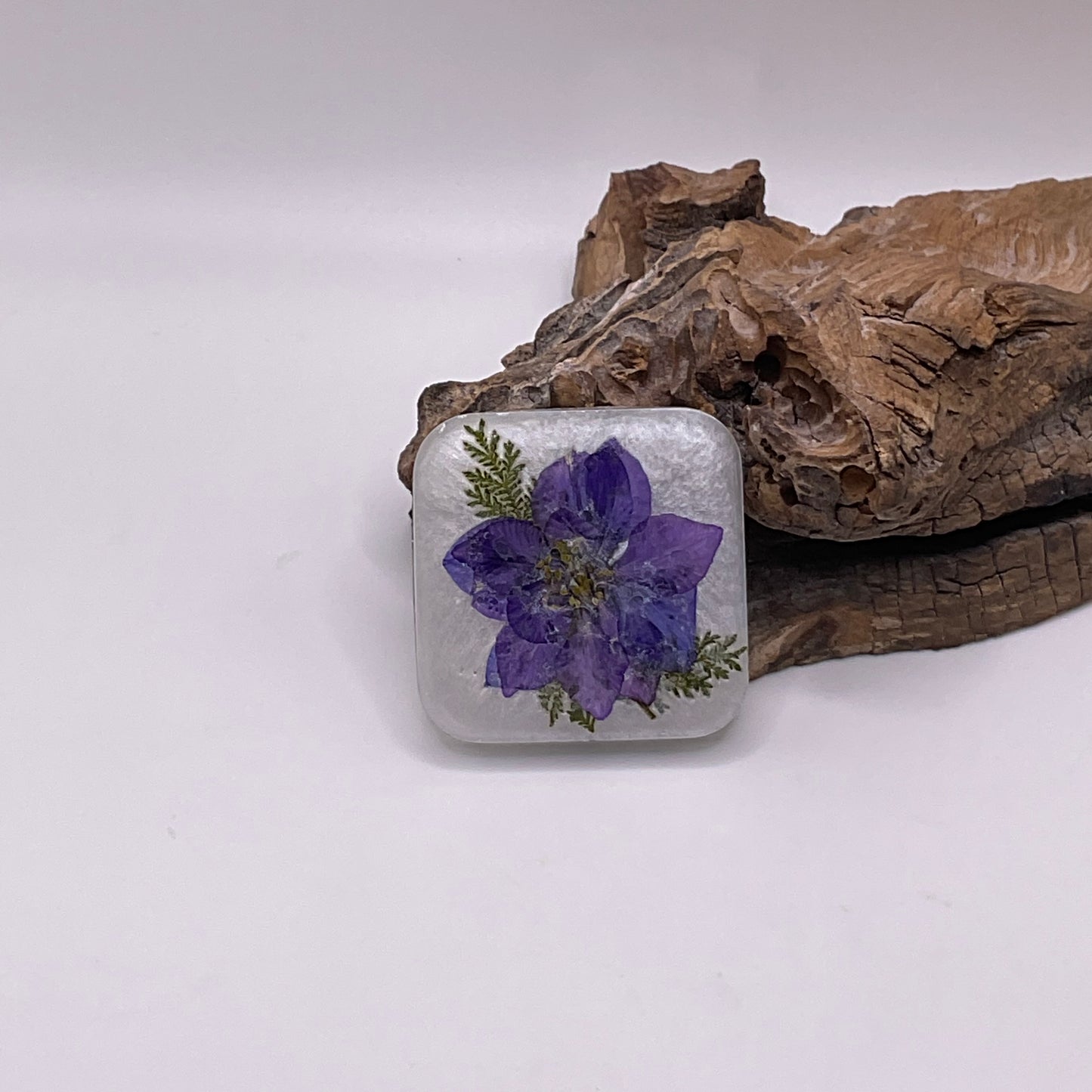 Flowers Oval Trinket Tray & Cover Minder Set 256 (7x3.5 inches)