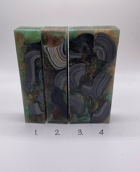 Camo Fordite Mini 4 inch