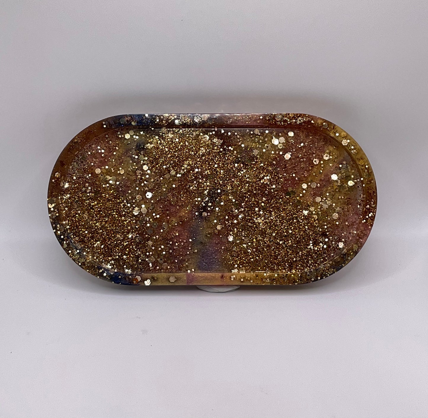 Dragon Scales Oval Trinket Tray 133 (7 X 3.5 inches)
