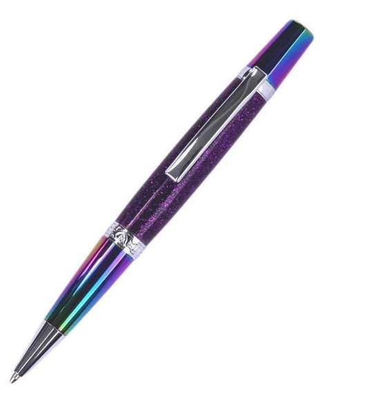 Elegant Prism Ballpoint Ink Pen Turning Fee