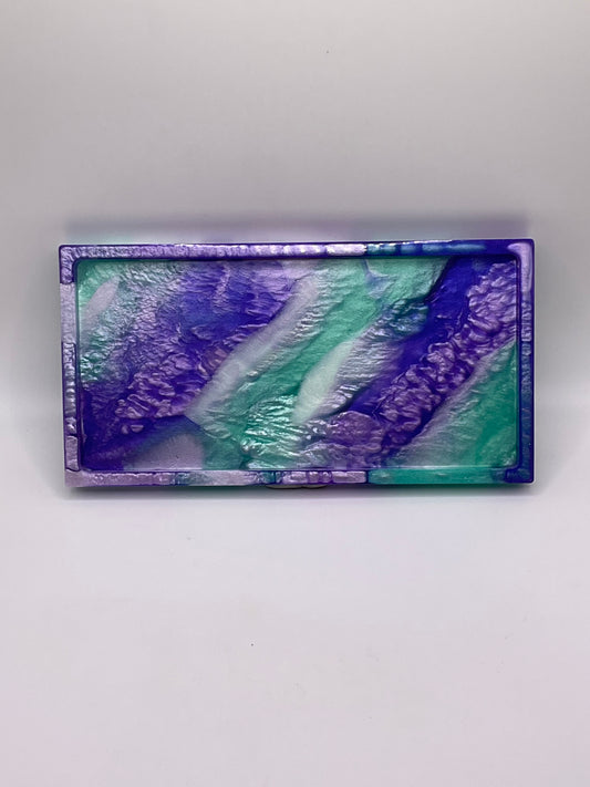 Spring Shamrock Rectangle Trinket Tray 155 (7X4inches)