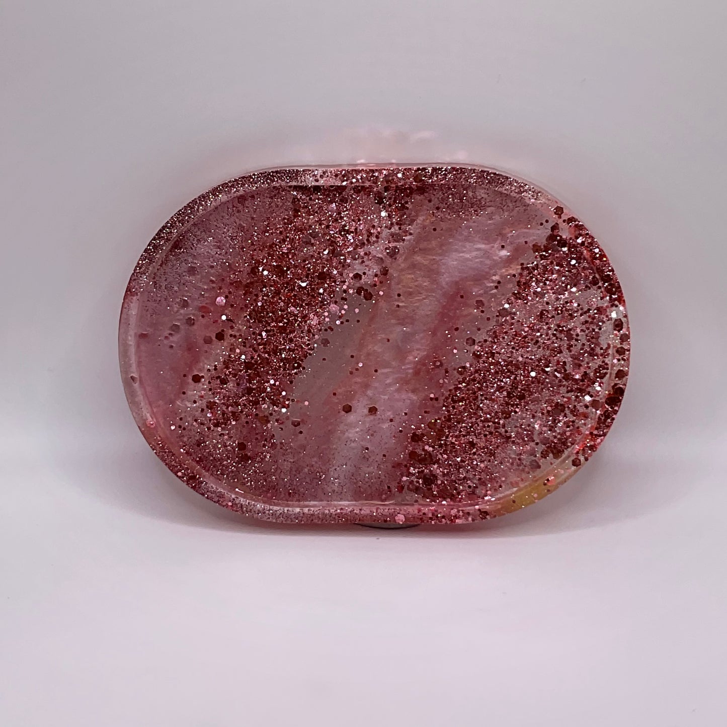 Spun Sugar Oval Trinket Tray 174 (4X6 inches)
