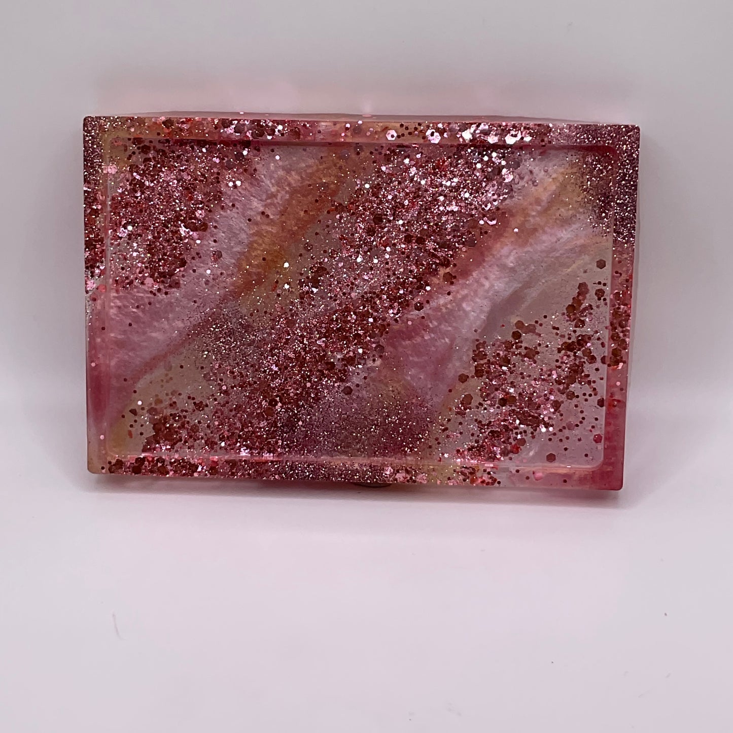 Spun Sugar Rectangle Trinket Tray 175 (4X6 inches)