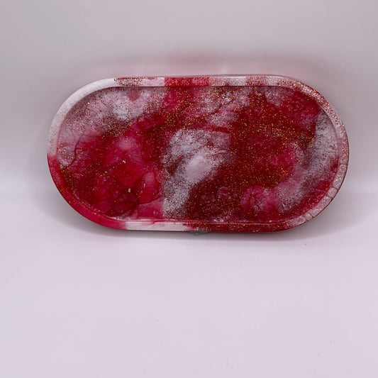 Canada Day Oval Trinket Tray 185 (4X6 inches)