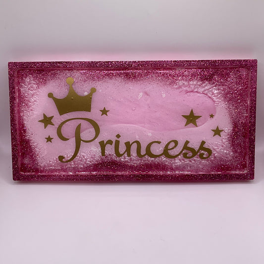 All Things Princess Rectangle Trinket Tray 194 (4.5 X 9 inches)