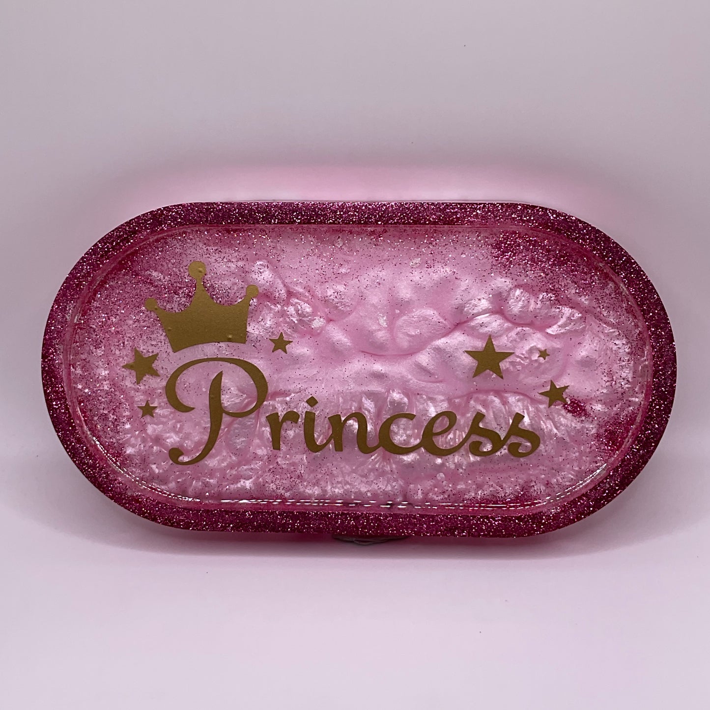 All Things Princess Oval Trinket Tray 197 (4 X 7 inches)