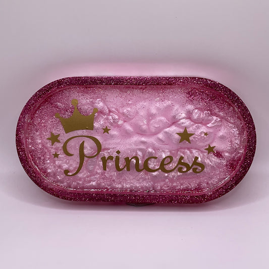 All Things Princess Oval Trinket Tray 197 (4 X 7 inches)