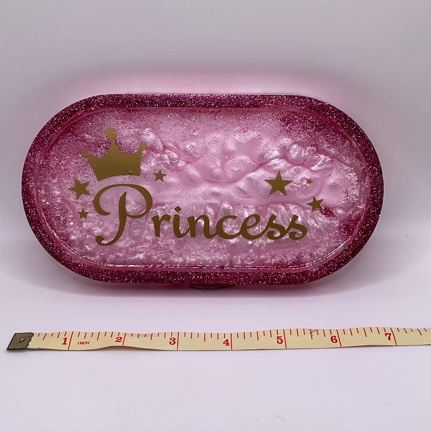 All Things Princess Oval Trinket Tray 197 (4 X 7 inches)