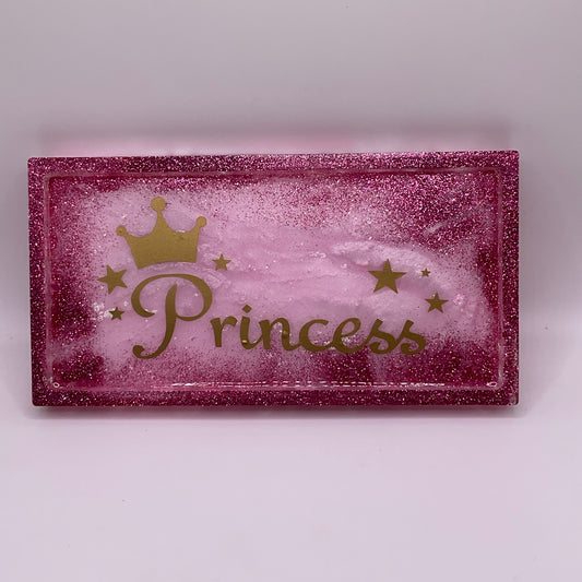 All Things Princess Rectangle Trinket Tray 203 (4 X 7 inches)