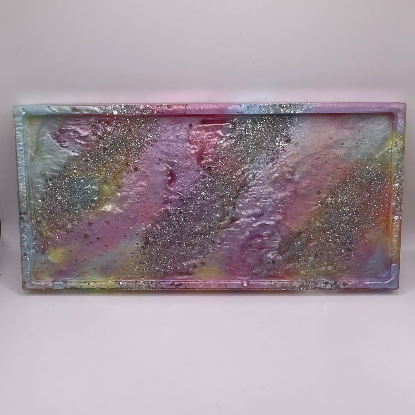 Magical Unicorn Rectangle Trinket Tray 208 (9X4 inches)