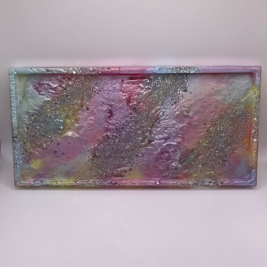 Magical Unicorn Rectangle Trinket Tray 208 (9X4 inches)