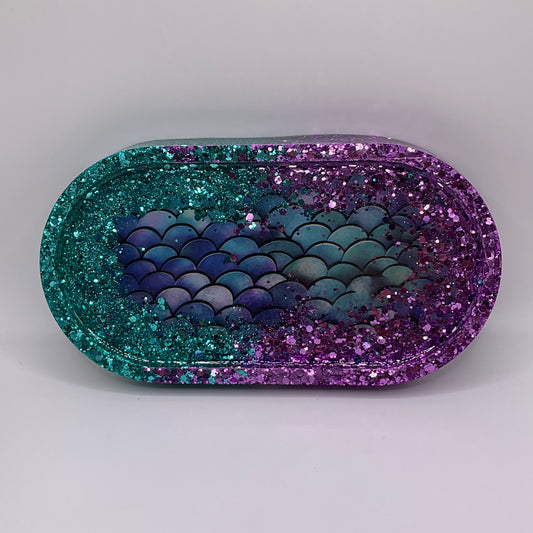 Mermaids & Magic Oval Trinket Tray 228 (7X 3.5 inches)