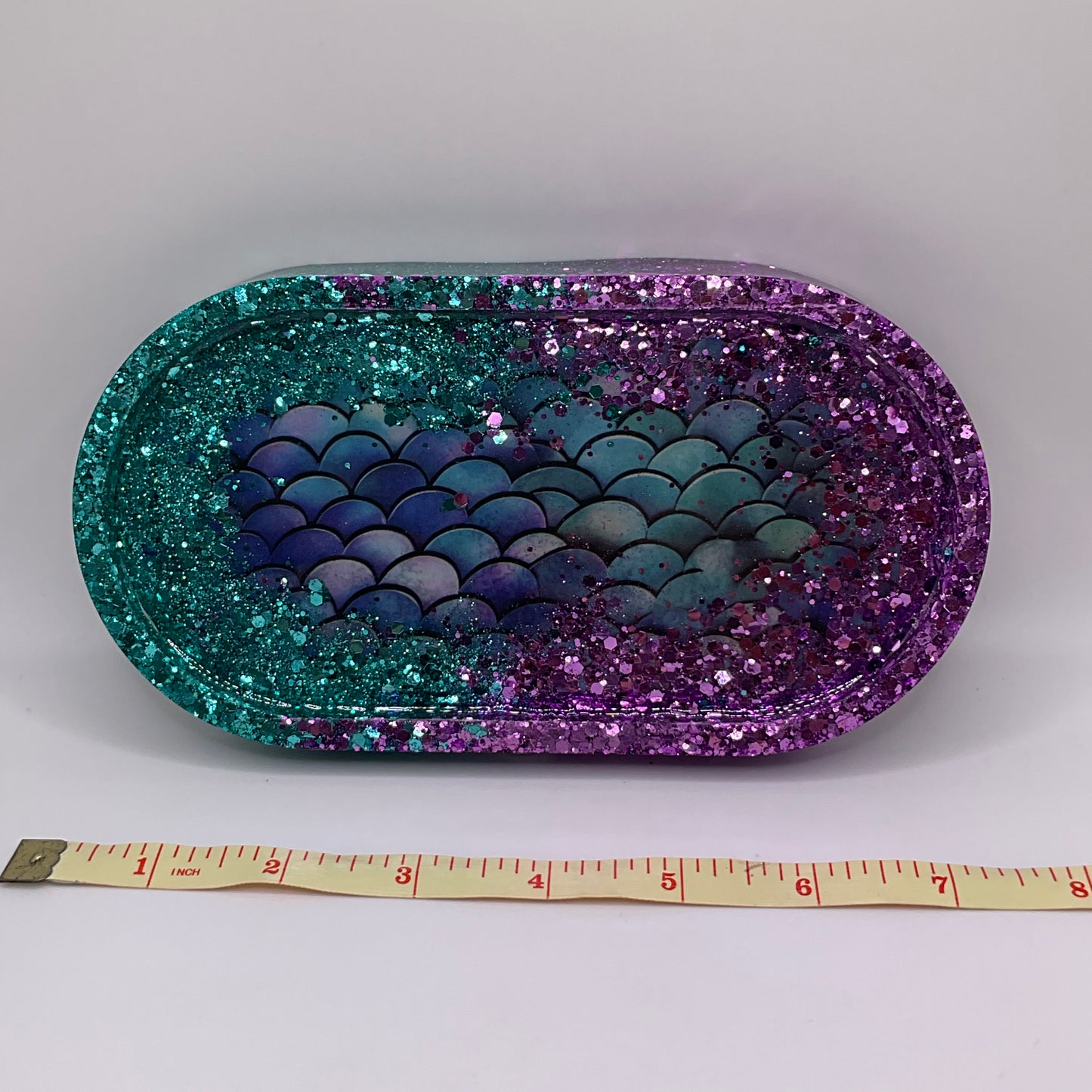 Mermaids & Magic Oval Trinket Tray 228 (7X 3.5 inches)