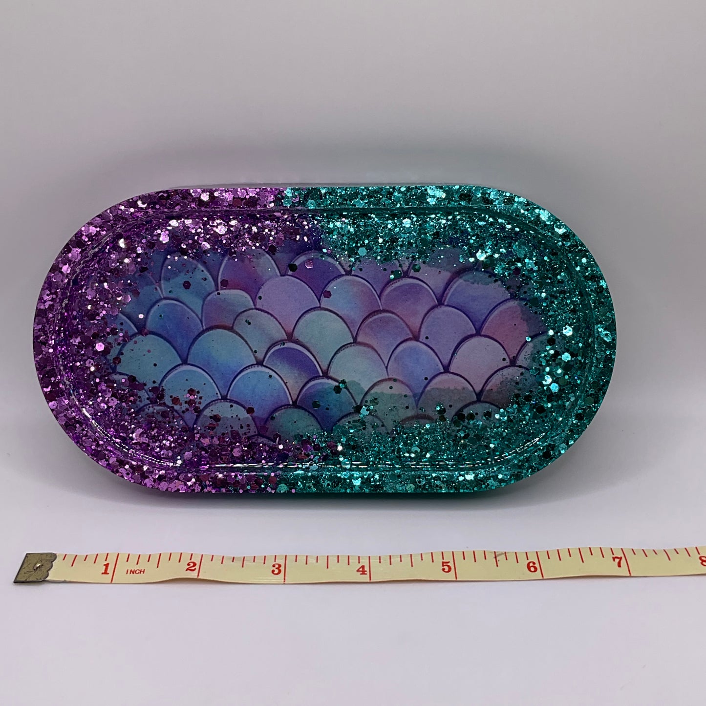 Imperfection Collection Oval Trinket Tray 231 (7X 3.5 inches)