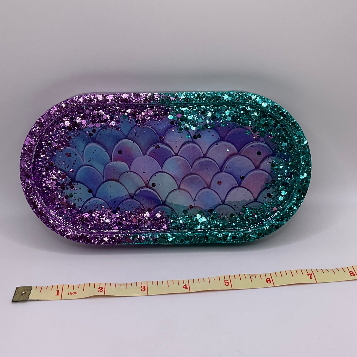 Imperfection Collection Oval Trinket Tray 232 (7X 3.5 inches)