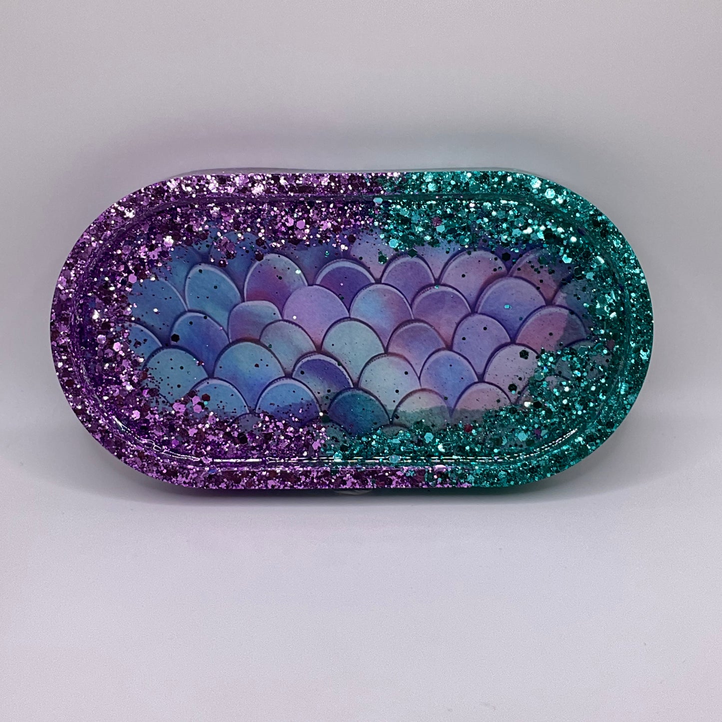Imperfection Collection Oval Trinket Tray 233 (7X 3.5 inches)