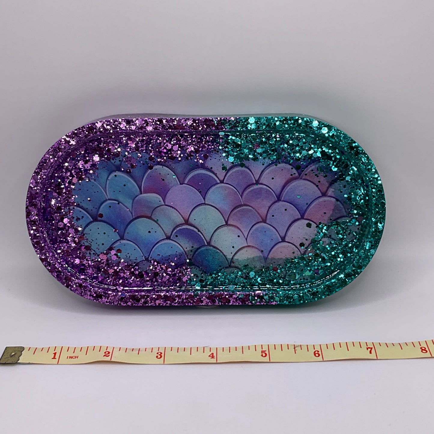 Imperfection Collection Oval Trinket Tray 233 (7X 3.5 inches)