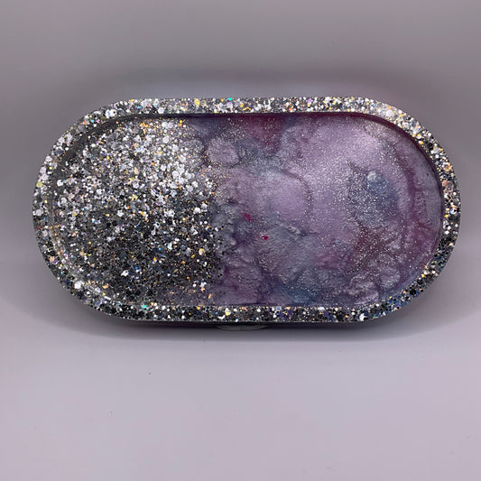 Imperfection Collection Oval Trinket Tray 236 (7X 3.5 inches)