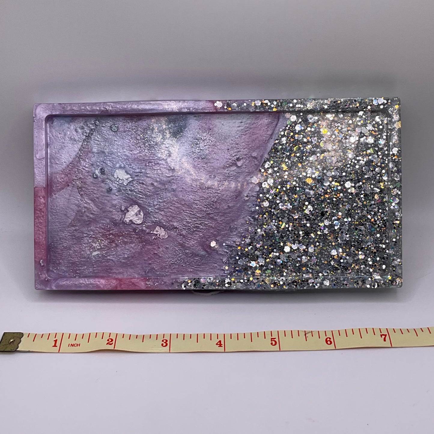 Arctic Aurora Rectangle Trinket Tray 240 (7x3.5 inches)