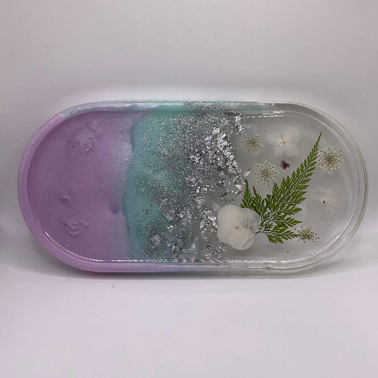 Flowers Oval Trinket Tray 255 (9x4 inches)