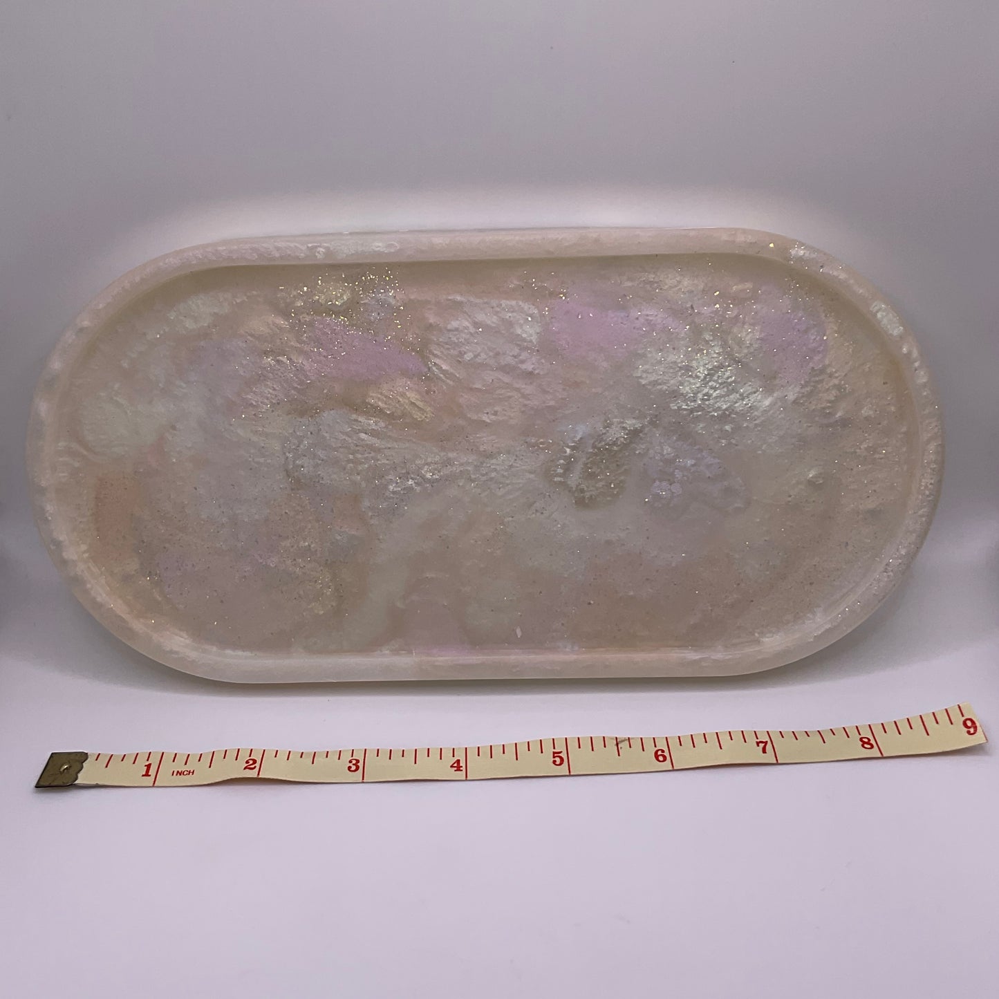 Ghost oval Trinket Tray 266 (9x4 inches)