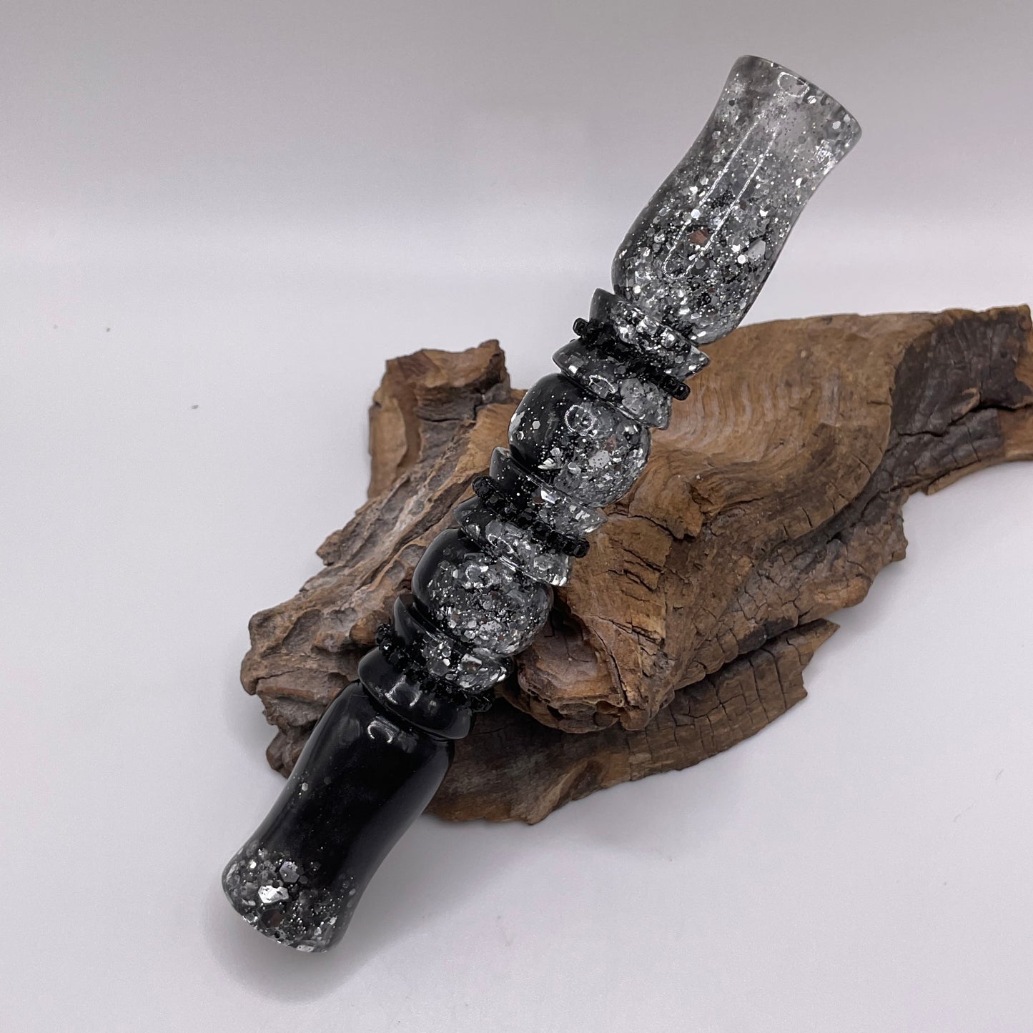 Black Sparkle Mini 4 inch
