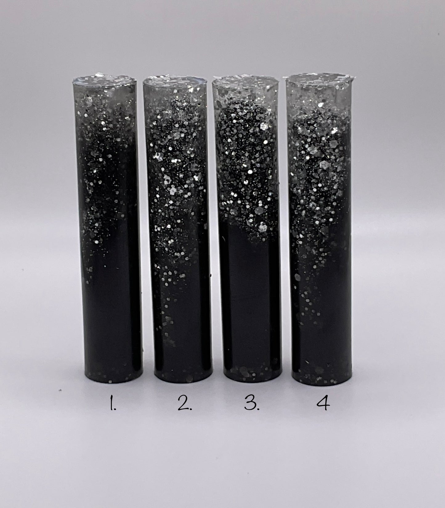 Black Sparkle Mini 4 inch