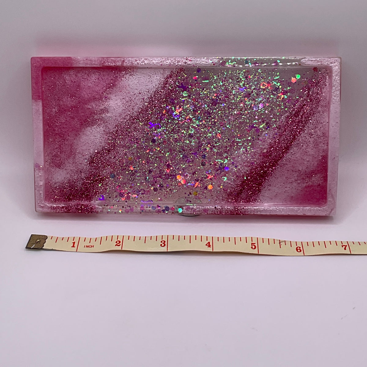 Breast Cancer Awareness Trinket Tray & Cover Minder Set 308 (7X3.5 inches)